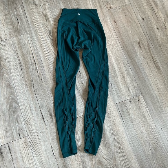 Lululemon Athletica Deep Green Leggings - Picture 7 of 9